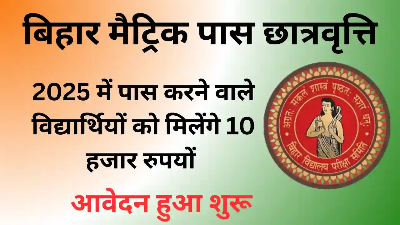 10th Pass Scholarship Yojana 2025 Online Apply